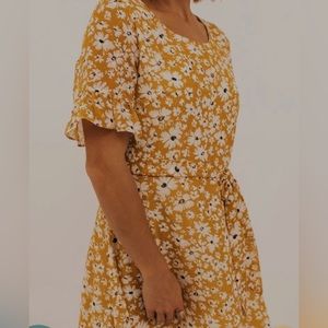 SOLD Crosspost: roolee phoebe floral dress